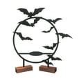 thumbnail image 1 of JOGZMZ Halloween Candle Holders Table Decorations Bats Candle Holders Iron Halloween Decoration, 1 of 4