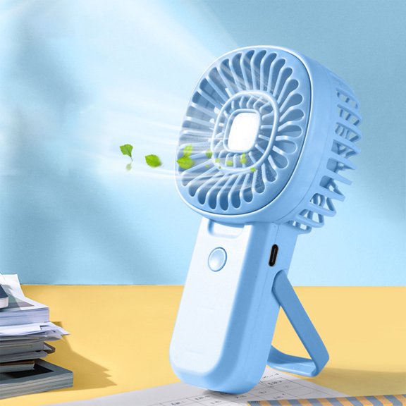JOGZMZ Handheld Turbo Fan USB Rechargeable Silent Student Dormitory Office Portable Wind Turbine Fan