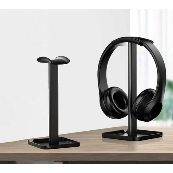 JOGZMZ Headphone Stand Headset Earphone Stand, Headset with Solid Base for Desk, Most Headphones