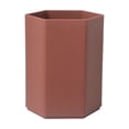 thumbnail image 1 of JOGZMZ Hexagonal Pen Holder for Desk, Large Capacity Desktop Organizer for Office Stationery, Plastic Pen Cup Storage Box, 1 of 6