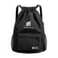 thumbnail image 1 of JOGZMZ Large Drawstring Sports Backpack, Waterproof Gym Bag with Adjustable Straps, Lightweight Travel Storage for Hiking & Camping, 1 of 2