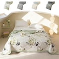 thumbnail image 1 of JOGZMZ Lightweight Summer Quilt 59x79 Inch Queen Size - Soft Breathable Washable Bedding with Cute Panda & Botanical Print, 1 of 8