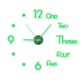 thumbnail image 1 of JOGZMZ Luminous Frameless Analog Wall Clock DIY Wall Clock Silent Non-Ticking Acrylic Modern Style Battery Operated Wall Clock for Living Room, Bedroom Indoor Use, 1 of 6