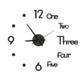 thumbnail image 1 of JOGZMZ Luminous Frameless Analog Wall Clock DIY Wall Clock Silent Non-Ticking Acrylic Modern Style Battery Operated Wall Clock for Living Room, Bedroom Indoor Use, 1 of 9