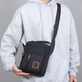 thumbnail image 1 of JOGZMZ Multifunctional Crossbody Bag for Outdoor, Thickened Oxford Cloth Shoulder Pack with Classified Storage, Water-Resistant Design Black, 1 of 6