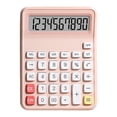 thumbnail image 1 of JOGZMZ Portable Basic Calculator with Silent Keyboard - Battery Powered for Simple Math Operations Addition Subtraction Multiplication Division, Lightweight Thin Design Plastic Body, 1 of 6
