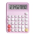 thumbnail image 1 of JOGZMZ Portable Basic Calculator with Silent Keyboard - Battery Powered for Simple Math Operations Addition Subtraction Multiplication Division, Lightweight Thin Design Plastic Body, 1 of 6