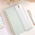 thumbnail image 1 of JOGZMZ Portable Pencil Case with Elastic Strap, Zipper Pen Pouch for Notebook, Slim Organizer Bag, 1 of 6