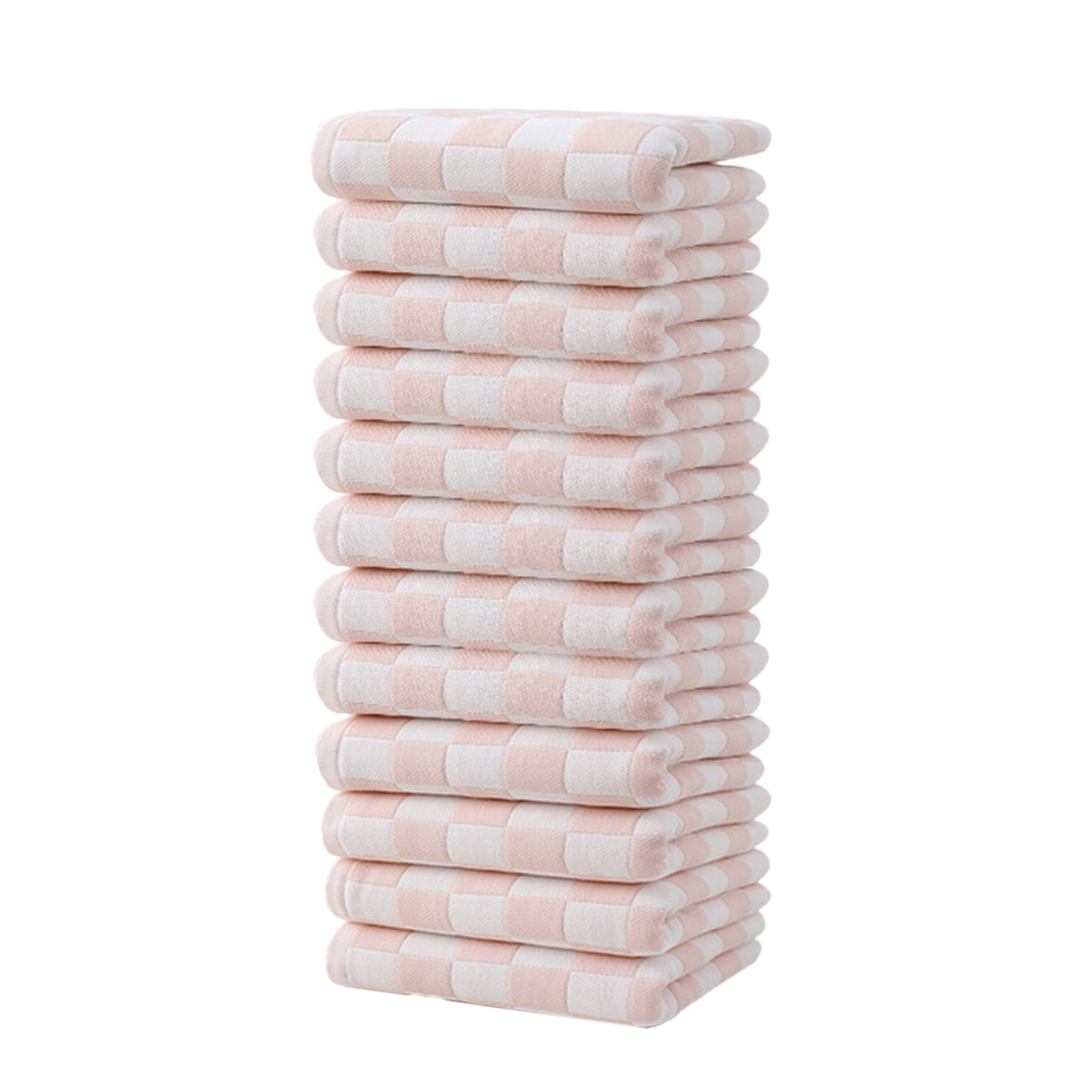 JOGZMZ Premium Soft Gauze Face Towels 12 Pack - Quick Dry, Highly Absorbent Polyester Towels for Bath, Spa, Beach