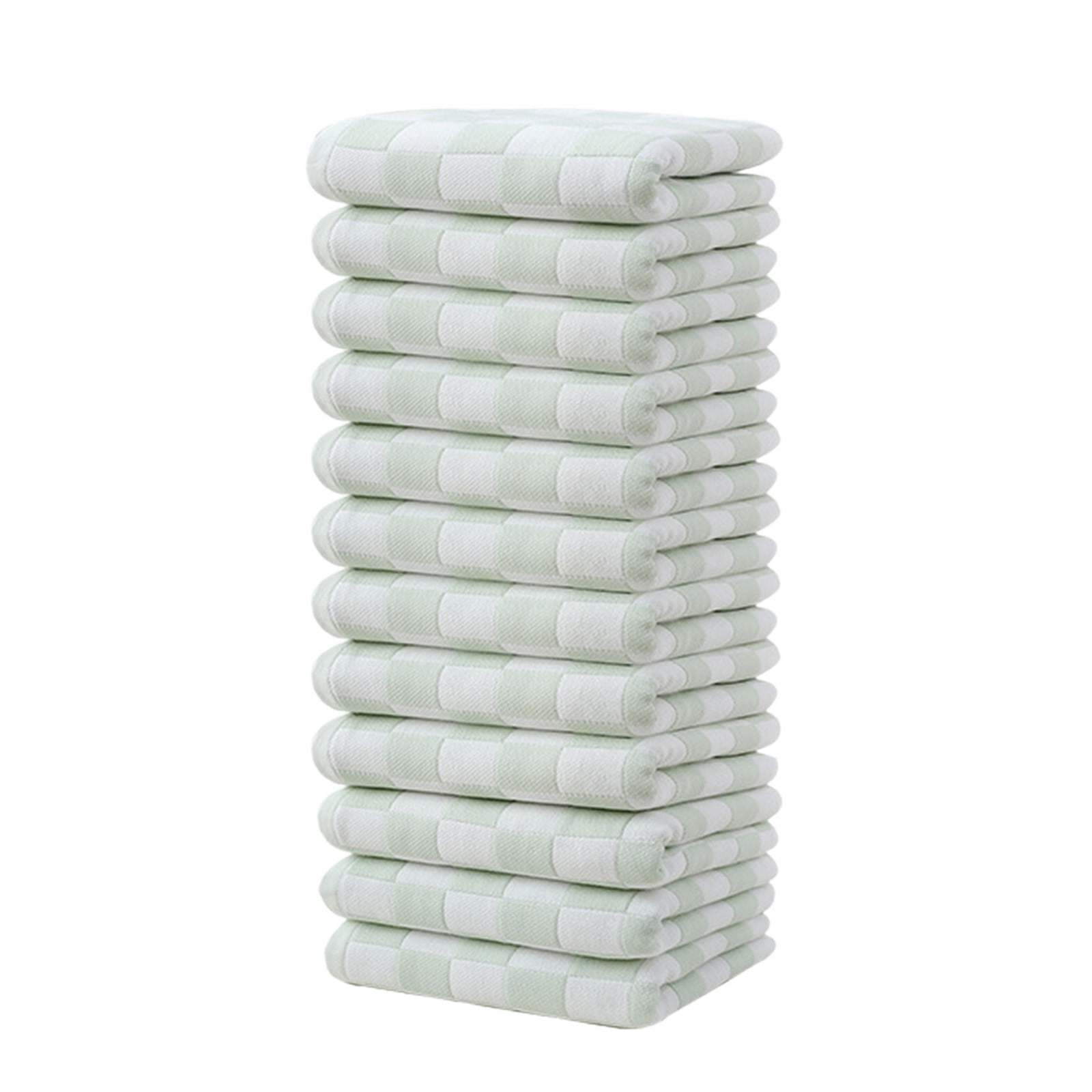 JOGZMZ Premium Soft Gauze Face Towels 12 Pack - Quick Dry, Highly Absorbent Polyester Towels for Bath, Spa, Beach