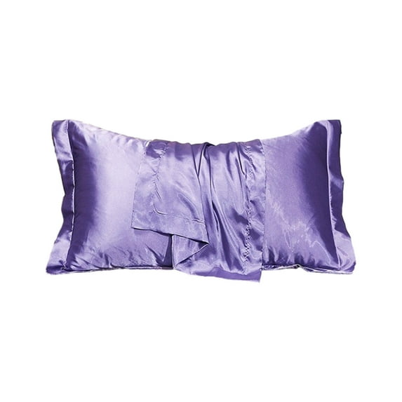 JOGZMZ Satin Silk Pillowcase Satin Silk Pillowcase Suitable for Hair and Skin Standard Size 20x30in with Hidden Zipper Soft Breathable Glassy and Cool Sleeping Home Improvement