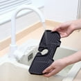 thumbnail image 1 of JOGZMZ Sink Faucet Mat Sink Splashing Guard Draining Pad Faucet Water Catcher Mat for Kitchen Bathroom Laundry Sink Mat, 1 of 6
