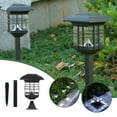 thumbnail image 1 of JOGZMZ Solar Post Lights Outdoor Fence Cap Light for Posts Patio Garden Decoration White Lighting Black，Lighting Solar Outdoor Post Cap Lights Light for Fence Glass, 1 of 8