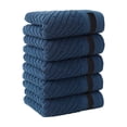 thumbnail image 1 of JOGZMZ Solid Color Towel Set 5-Piece, 100% Cotton Thickened Soft Absorbent Bath Towels for Home Bathroom, 28.7x13.4 Inch, Gray, 1 of 6