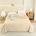 thumbnail image 1 of JOGZMZ Soybean Fiber Refrigeration Quilt Cool Quilt Washed Cotton Quilt Core Single Machine Washable Thin Quilt Home Improvement, 1 of 8