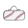 thumbnail image 1 of JOGZMZ Sports Ball Pencil Case Large Capacity Handheld Storage Pouch with Zipper Closure Durable Polyester Organizer for Pens and Stationery, 1 of 6