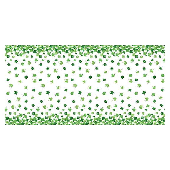 JOGZMZ St. Patrick's Day Tablecloths 54x108 Inch, Irish Day Table Flag St. Patrick's Day Decoration Table Flag