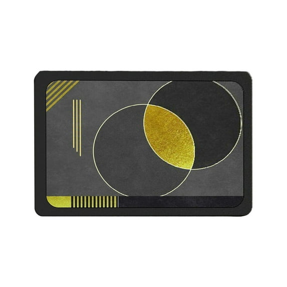 JOGZMZ Thickened Absorbent Floor Mat Bottom Non-slip Floor Mat Bathroom Door Soilability Quick-drying Door Mat Home Improvement