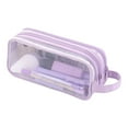 thumbnail image 1 of JOGZMZ Transparent Double Layer Mesh Pencil-Case - Large Capacity for 80 Pens, Office or Professional Use, Durable Nylon Material, Portable Design for Exams or Daily Organization, 1 of 7