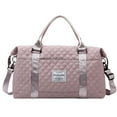 thumbnail image 1 of JOGZMZ Travel Duffle Bag for Women, Sport Gym Tote Bag with Toiletry Bag, Large Carry on Overnight Bag for Women Girls Travel, Gym Bag for Labor and Delivery Bag184 Purple 18.5×11.42×7.09in, 1 of 8
