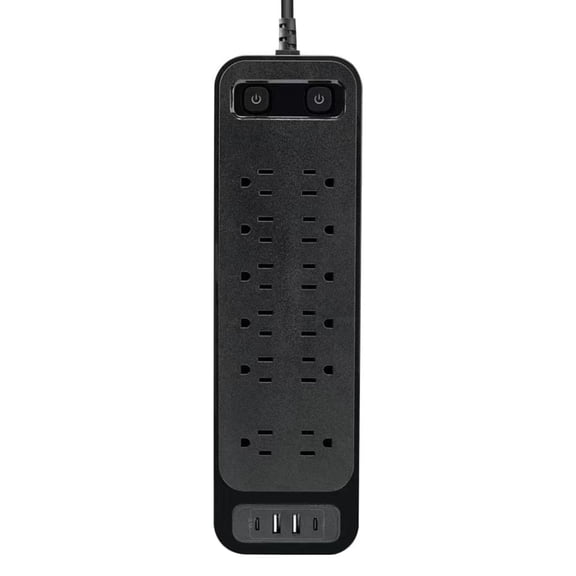 JOGZMZ US Specification Socket Smart Plug Household Plug Board Multifunctional Port Plug Large Probability Output Multiple Security Certificates Overload Protection