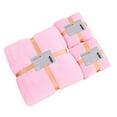 thumbnail image 1 of JOGZMZ Velvet Bath Towel Set - Ultra Soft & Super Absorbent, Thick Embossed Design - 1 Large Bath Towel (55"x28") + 2 Hand Towels (30"x14") - Perfect for Home, Camping, Holiday Gifts, 1 of 6