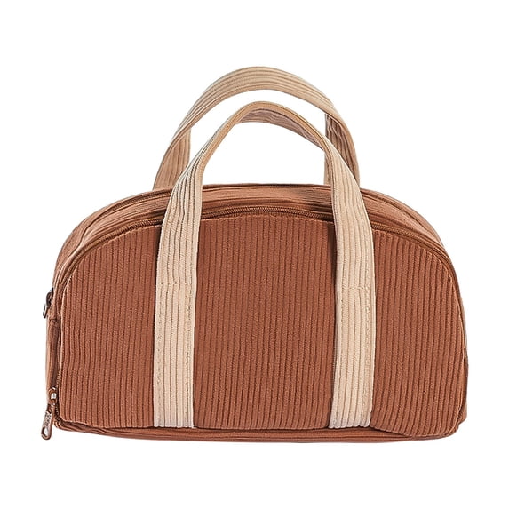 JOGZMZ Velvet Tote Pencil Case, Large Capacity Multi-functional Storage Bag, Soft Fleece Material, Stain-resistant Design