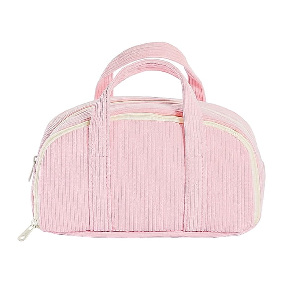 JOGZMZ Velvet Tote Pencil Case, Large Capacity Multi-functional Storage Bag, Soft Fleece Material, Stain-resistant Design
