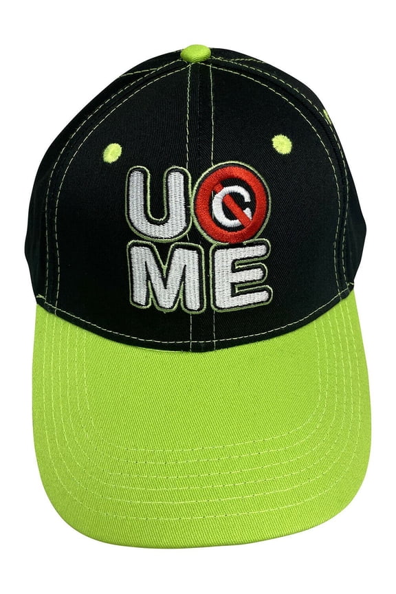 JOHN CENA Neon Green Never Give Up Baseball Cap Hat