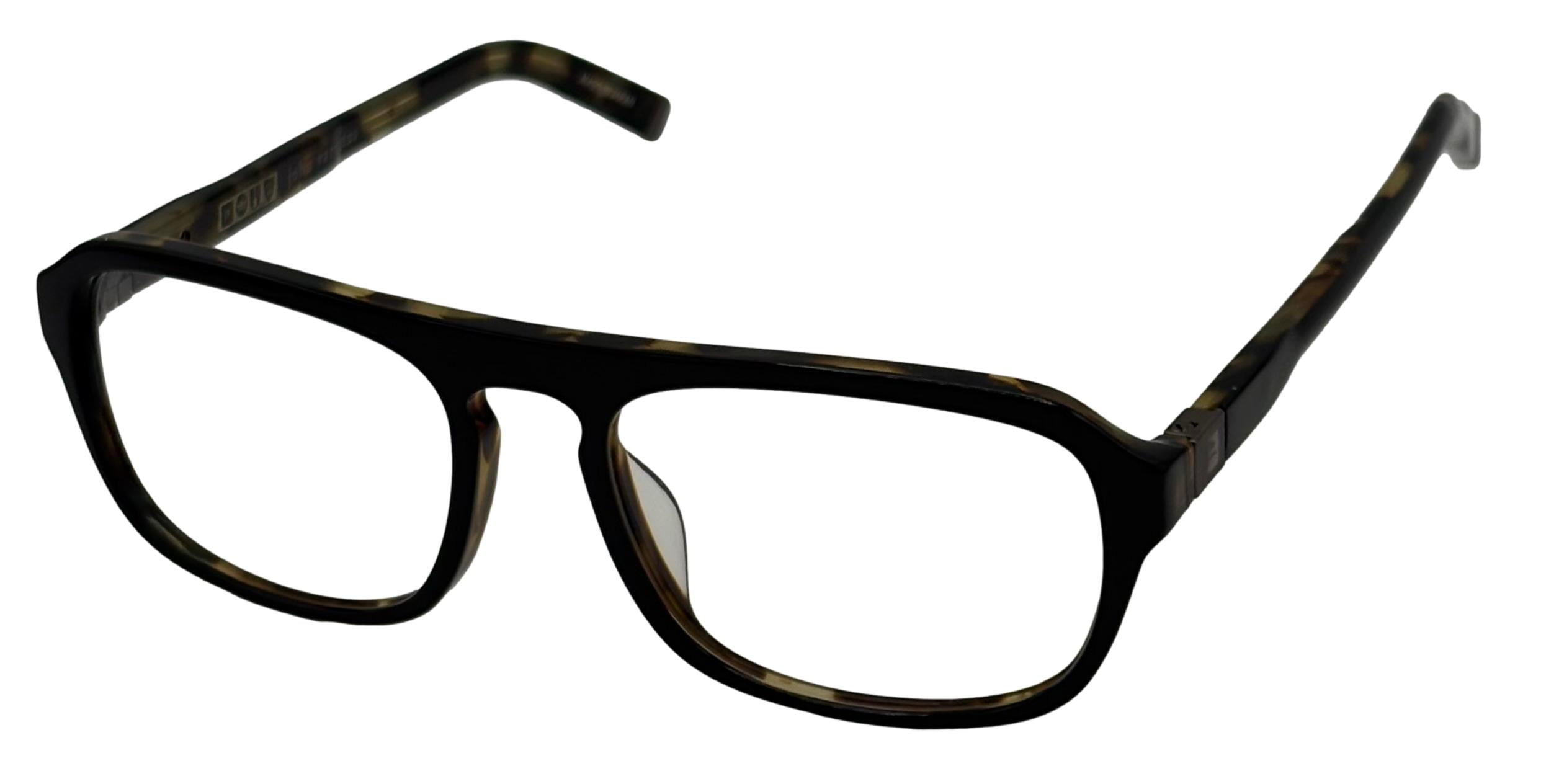 JOHN VARVATOS Eyeglasses V362 Black Tortoise 55MM