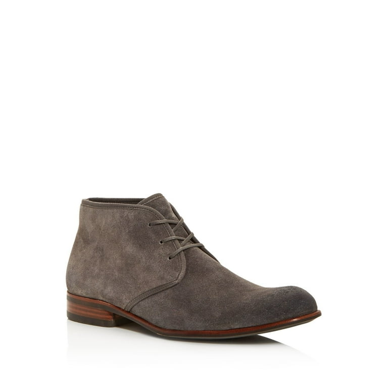 John varvatos hotsell grey suede boots