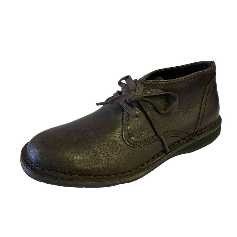 JOHN VARVATOS STAR USA Men s Hipster Chukka Shoes Dark Brown 11 Walmart