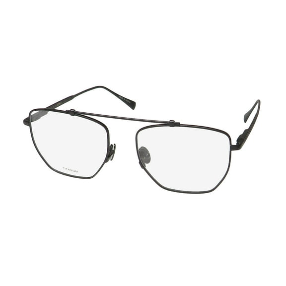 JOHN VARVATOS VJV190 TITANIUM EYEGLASS FRAME/GLASSES "ITALIAN MAFIA BOSS" LOOK