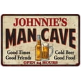 thumbnail image 1 of JOHNNIE'S Man Cave Gift Metal Sign Wall Decor Gift 12x18 112180011276, 1 of 1