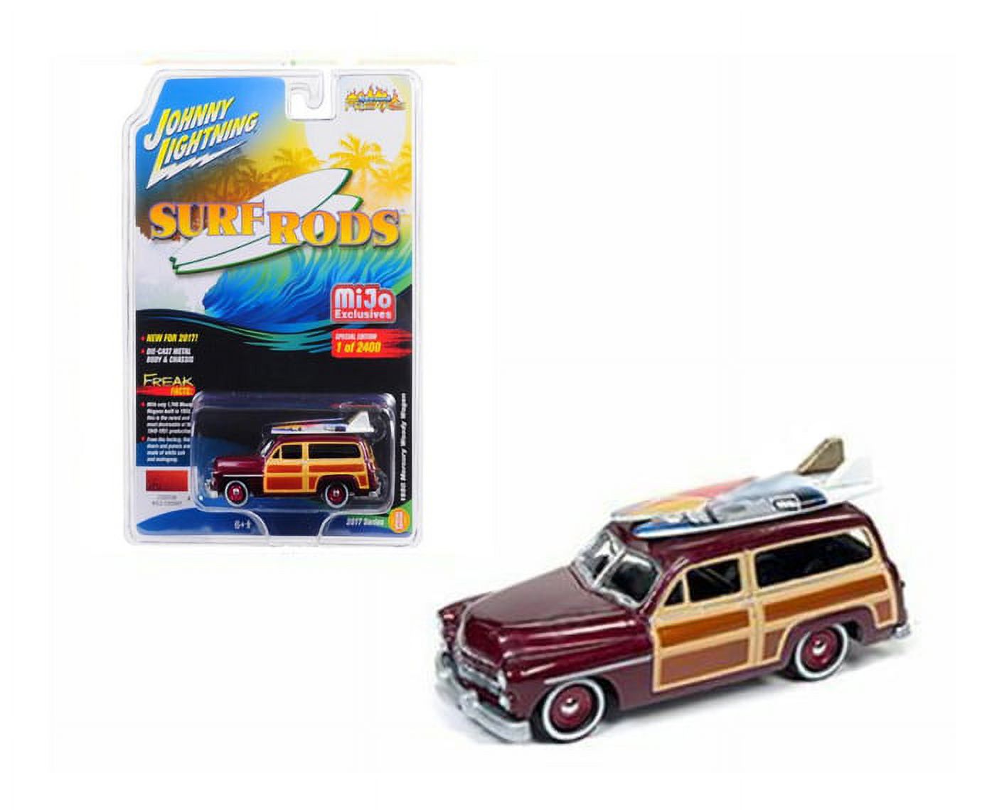 JOHNNY LIGHTNING 1:64 STREET FREAKS - SURF RODS - 1950