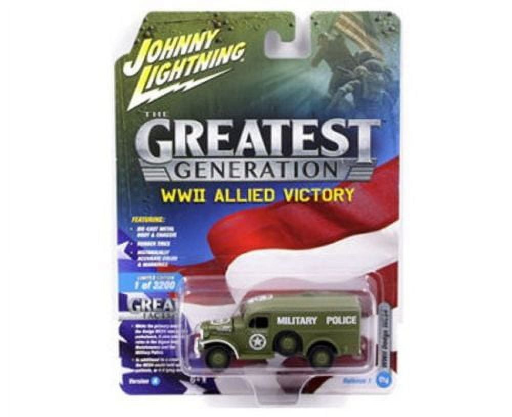 JOHNNY LIGHTNING 1:64 THE GREAT GENERATION WWII ALLIED