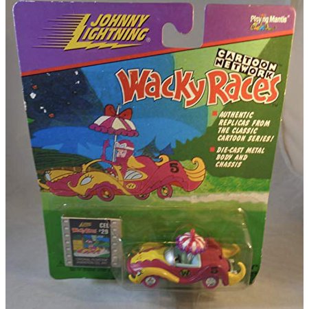 JOHNNY LIGHTNING CARTOON NETWORK WACKY RACES- PENELOPE PITSTOP'S COMPACT PUSSYCAT