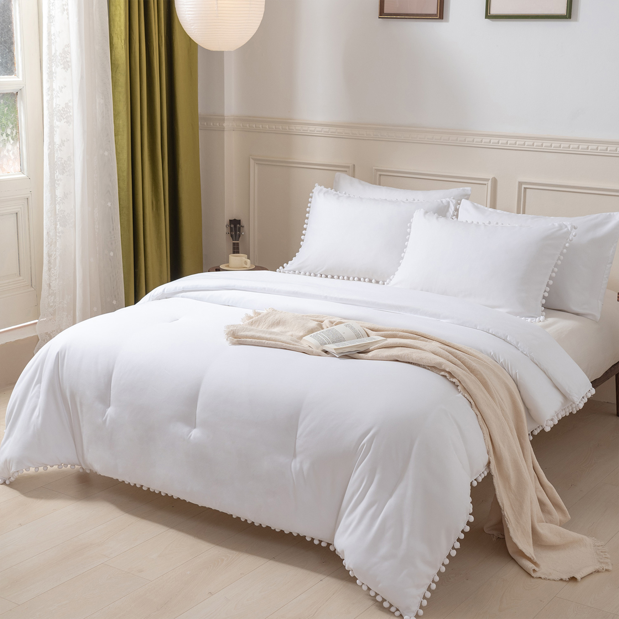 Waverly Spree Cityscape Broadway Sign Decorative Pillow