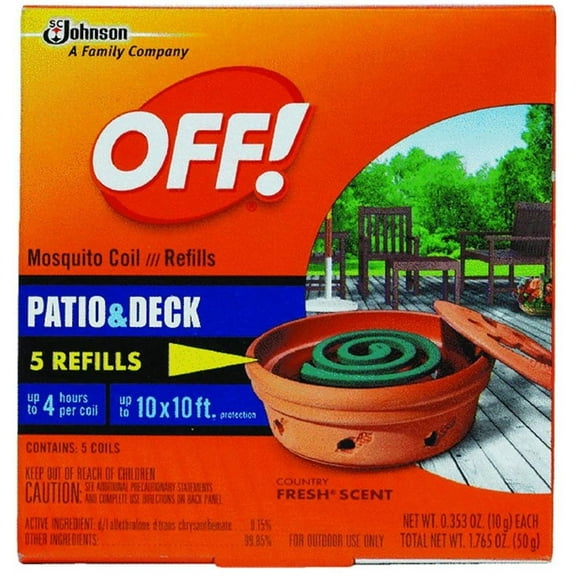 S.C. Johnson & Son Off! Mosquito Coil Trap Refill - 4 Count