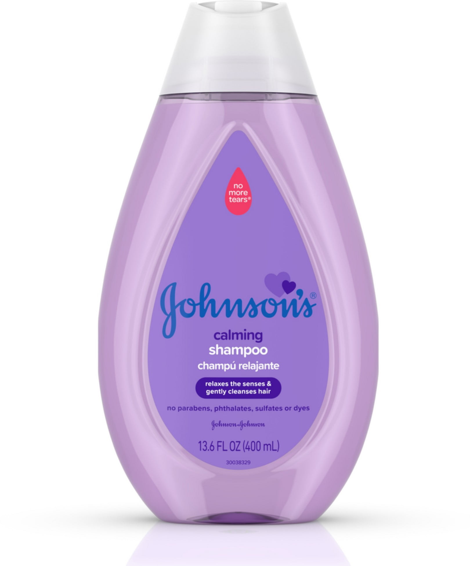 JOHNSON'S Calming Baby Shampoo with Soothing NaturalCalm Scent 13.6 oz (Pack of 4)