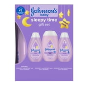 Johnson's Baby Sleepy Time Relaxing Bedtime Gift Set, 3 Items