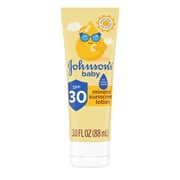 Johnsons Baby Mineral SPF 30 Sunscreen Lotion, 3 fl. oz