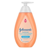 Johnsons Baby Head-To-Toe Gentle Baby Moisture Wash & Shampoo, 13.6 fl. oz