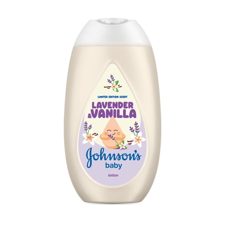 Johnson's Baby Lotion, Lavender & Vanilla Scent, 13.6 fl. oz