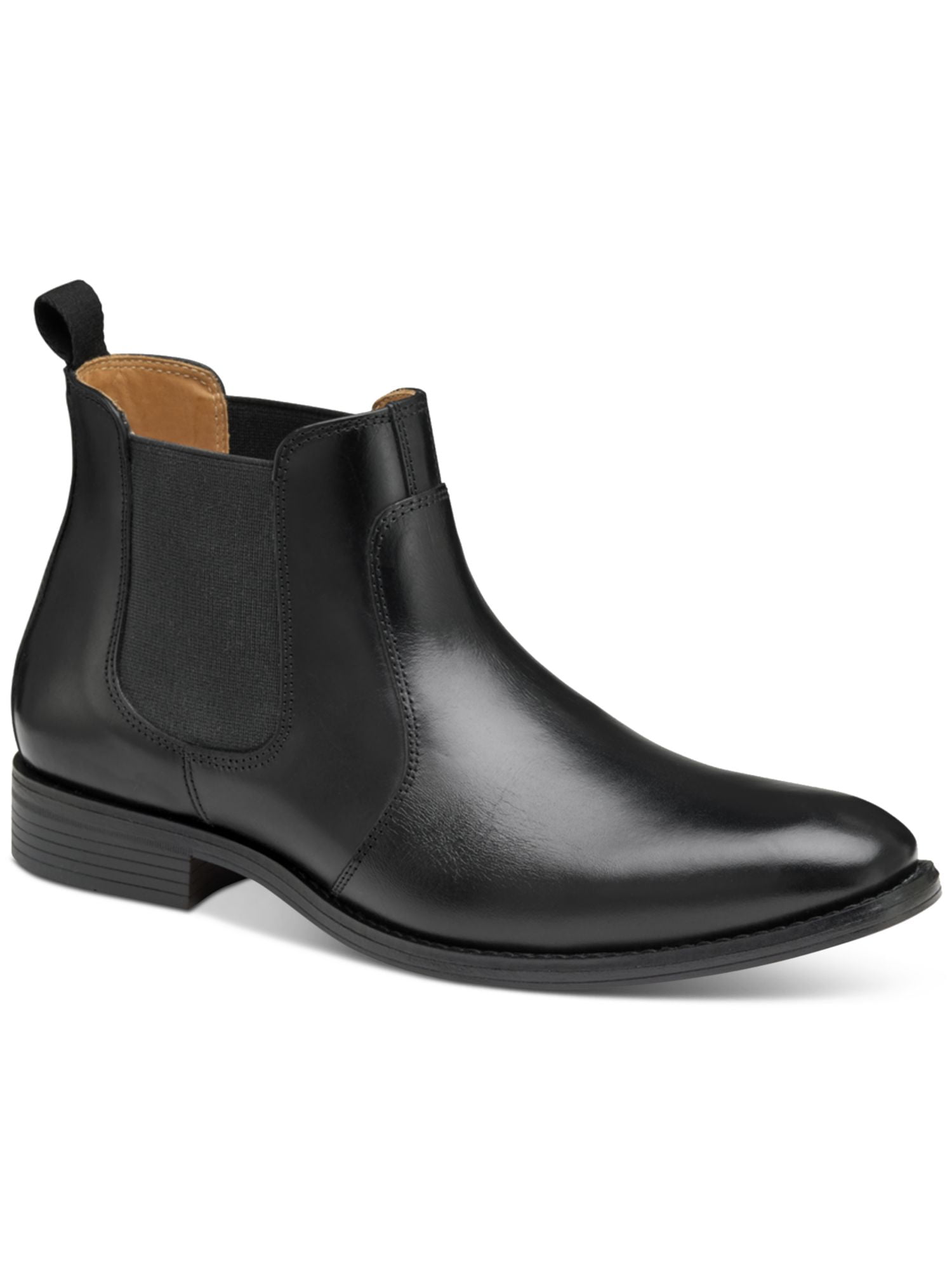 Men\'s Johnston & Murphy Chelsea Boots - Black Leather Amazon.com | Johnston & Murphy Mens, Reeve Chelsea Boots  main image 2