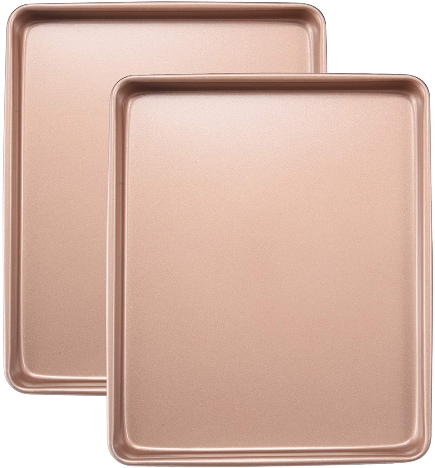 13-Inch Gold Nonstick Carbon Steel Cookie Sheet Set