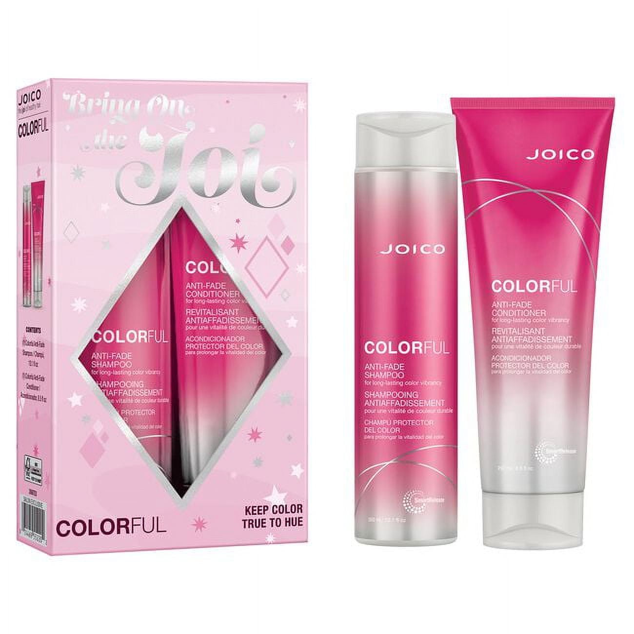 JOICO Duo AntiFade Colorful Shampoo (10.1oz) and Conditioner (8.5oz