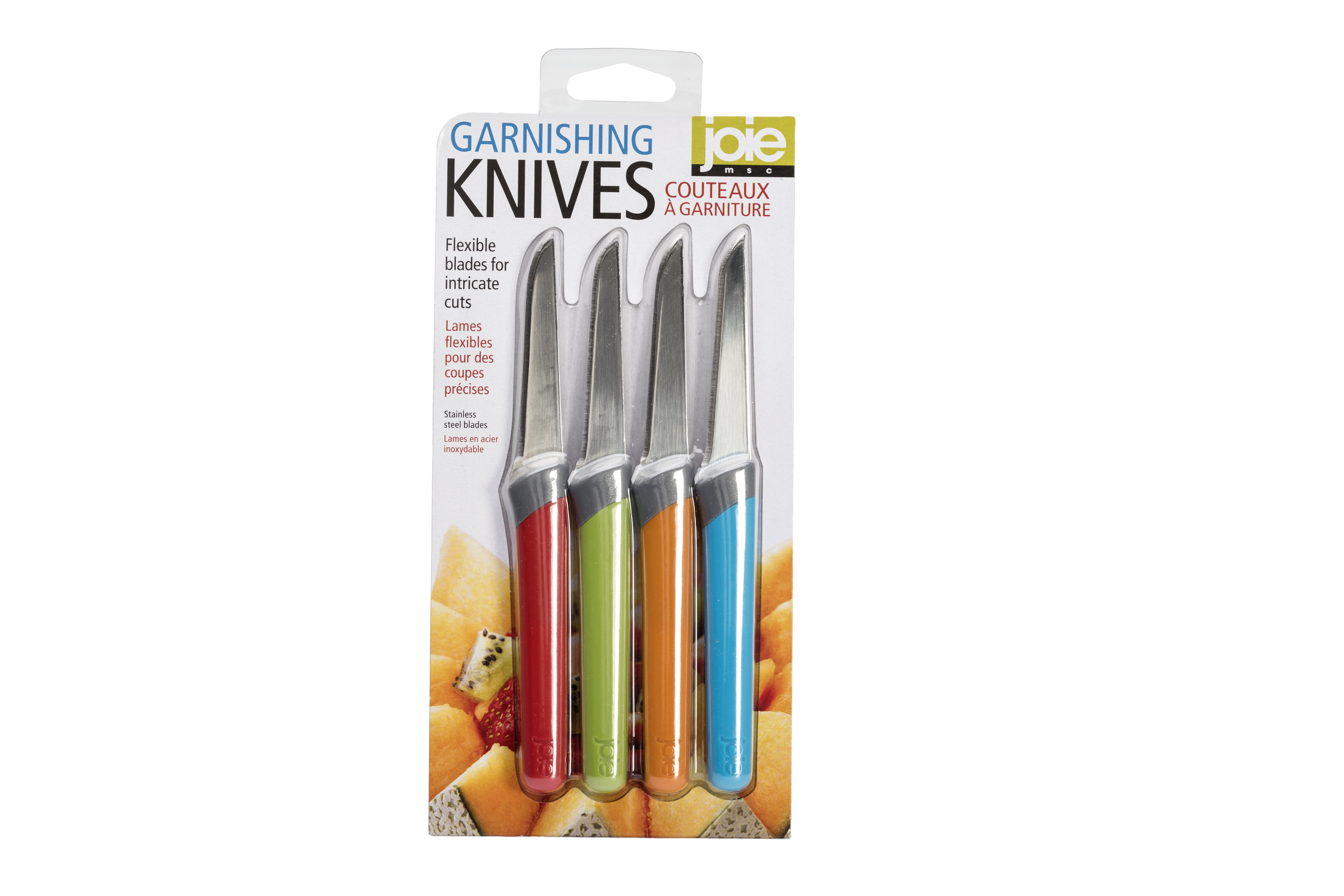 JOIE GARNISHING KNIVES 4 PK