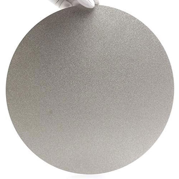 JOINER NO Center Hole 8" inch 200mm Grit 180 Diamond Coated Flat Lap Disk Wheel