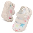 thumbnail image 1 of JOINFREE Baby Unisex Water Shoes Wide Breathable Flexible Swim Shoes, Beige, 12-18 M Infant, 1 of 7